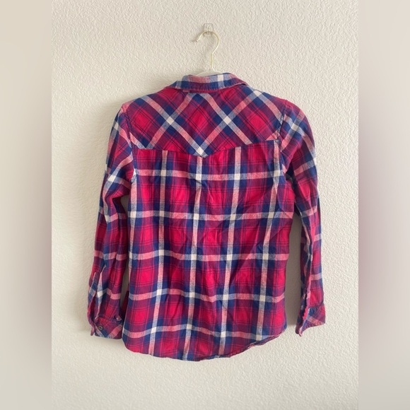 Angie button-down flannel shirt - Picture 2 of 5